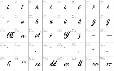 Madena Parlling font