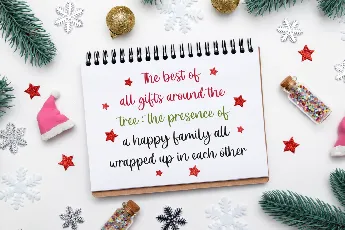 Christmas Scriptty Demo font