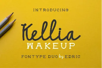 Kellia Wakeup DEMO font