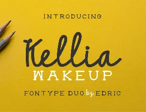 Kellia Wakeup DEMO font