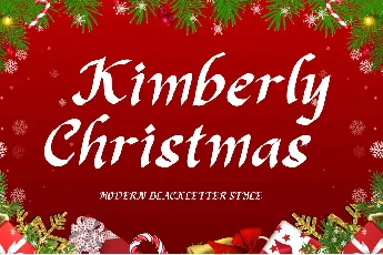 Kimberly Christmas Demo font