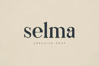 Selma font