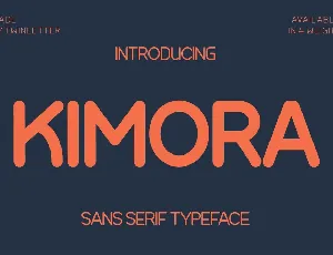 Kimora font