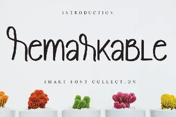 Remarkable Display font