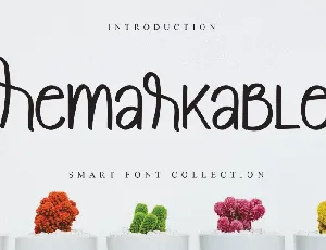 Remarkable Display font