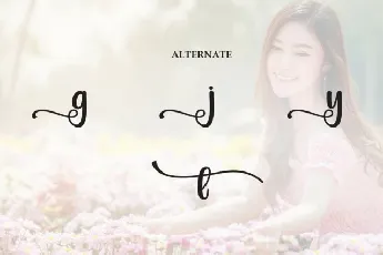 Beautiful Script font