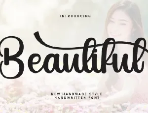 Beautiful Script font