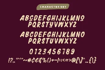 Acorn Brush font