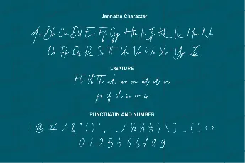 Jannatta font