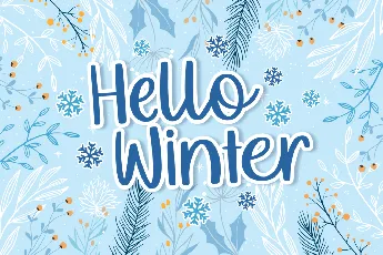 Mealky Winter Demo font