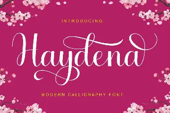 Haydena font