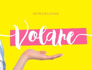 Volare font