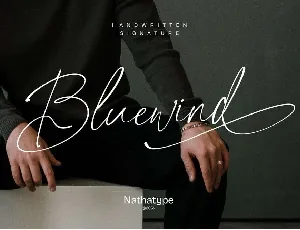 Bluewind font