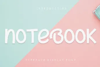 Notebook Display font