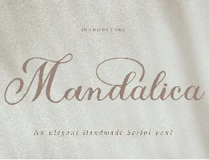 Mandalica font