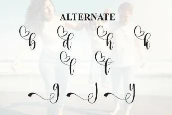 Darling Calligraphy font