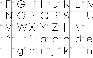 Duplet Open font