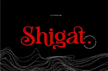 Shigat font