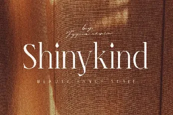 Shinykind font