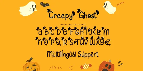 Creepy Ghost font