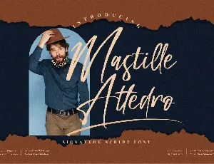 Mastille Attedro font