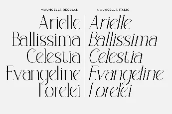 Mouncella font