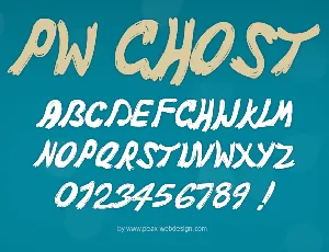 PWGhost font