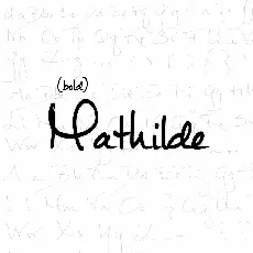 Mathilde font