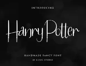 Hanry Potter Handwriting font