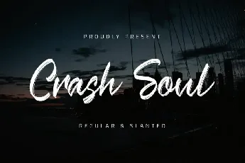 Crash Soul Brush font