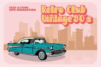 Raintage font