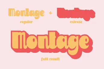 Raintage font