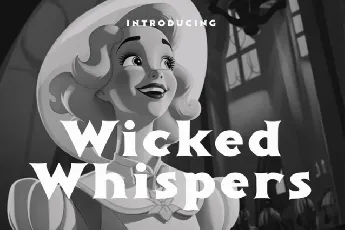 Wicked Whispers font