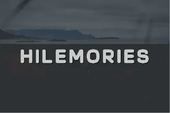 Hilemories font