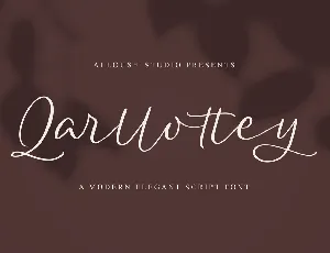 Qarllottey font