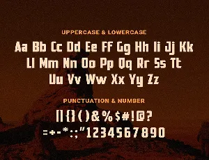 Star Shield Display font