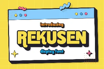 Rekusen font