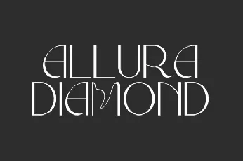 Allura Diamond font