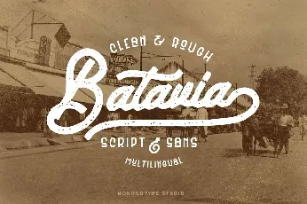 Batavia Typeface Free font