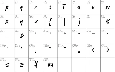 Callmounth font