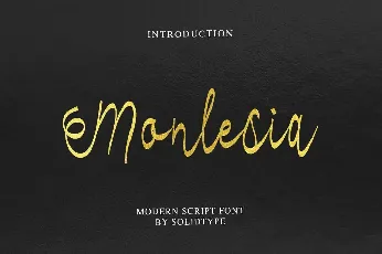 Monlesia font