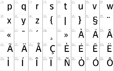 Ossem font