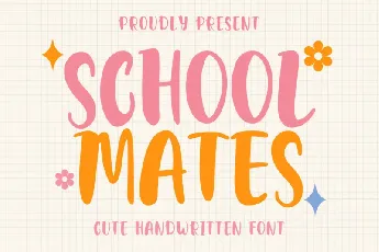 School Mates Display font