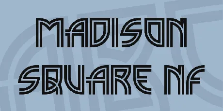 Madison Square NF font