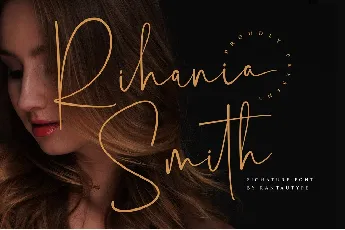 Rihania Smith font