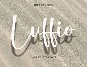 Luffio font