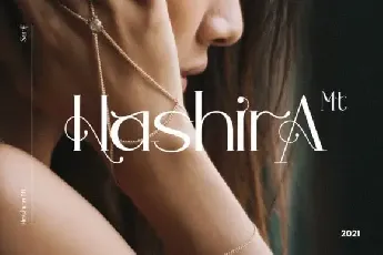 Hashira Mt Display font