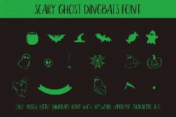 Scary Ghost – Halloween font