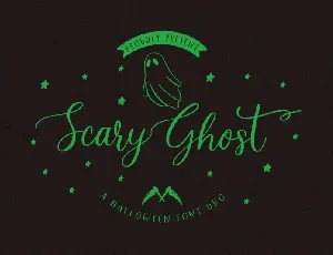 Scary Ghost – Halloween font