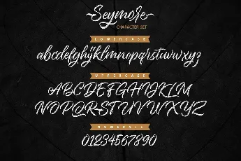 Seymore font